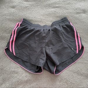 Danskin Gray and Pink Athletic Shorts - Medium